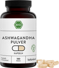 Ashwagandha Kapseln bio in PET-Dose UV-geschützt