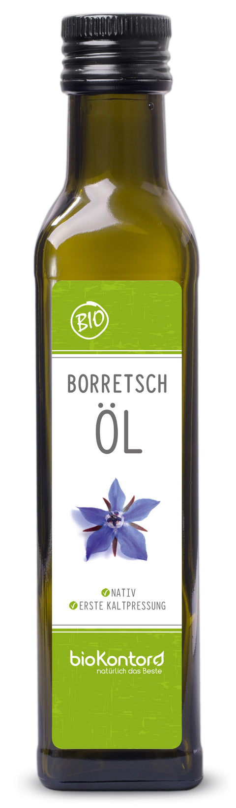 Borretschöl 250 ml Flasche UV-geschützt