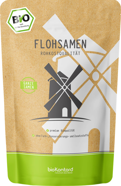 Flohsamen ganz bio Doypack 