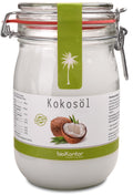 Kokosöl bio 1 Liter im Bügelglas