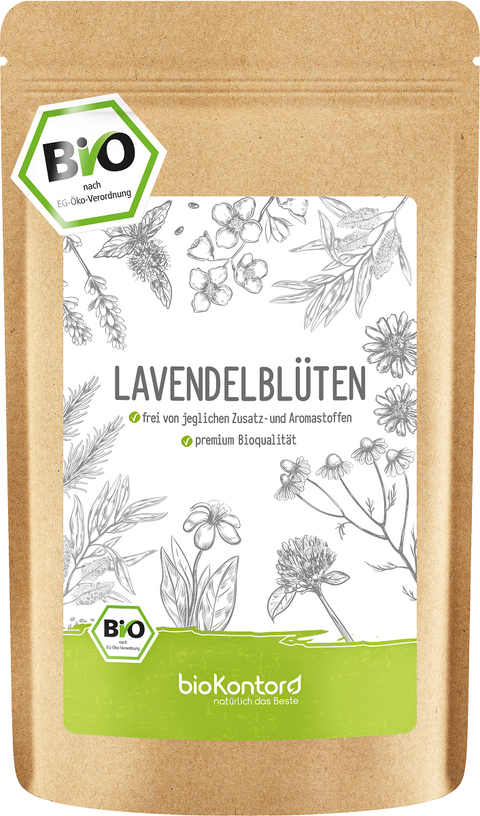 Lavendelblüten bio getrocknet Lavendeltee