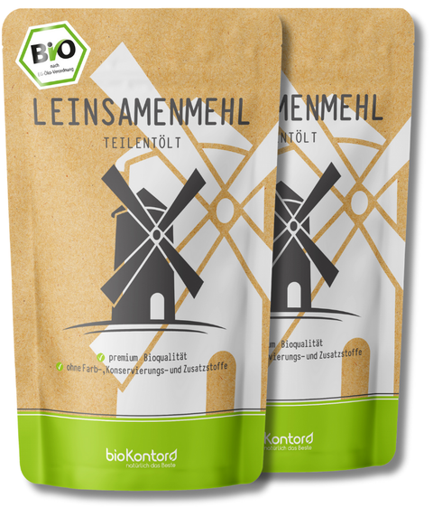 Leinsamenmehl bio teilentölt 