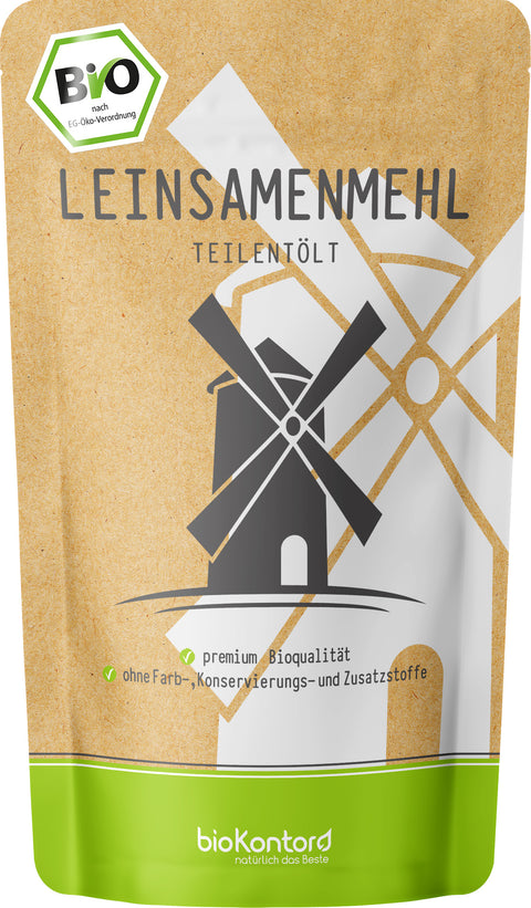 Leinsamenmehl bio teilentölt 500 g