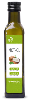 MCT Öl bio 70% Caprylsäure 30% Caprinsäure