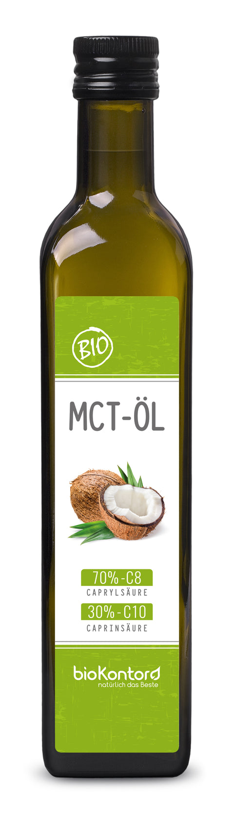 MCT Öl bio 70% Caprylsäure 30% Caprinsäure 500 ml