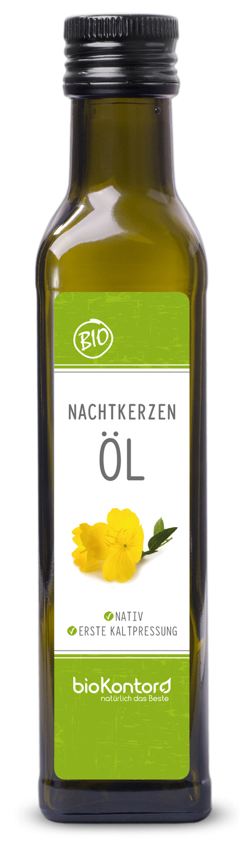 Nachtkerzenöl bio 250 ml UV-geschützte Flasche