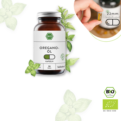 Oregano Öl Kapseln bio 