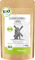 Schwarzkümmelsamen bio ganz 500 g wiederverschließbarer Doypack