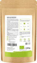 Sencha Grüntee bio Zubereitung und Verzehrempfehlung 250 g
