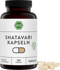 Shatavari Kapseln bio vegan 180 Stück PET-Dose UV-geschützt