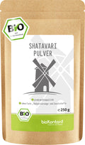 Shatavari Pulver bio Ayurveda Nährstoffe 250 g wiederverschließbare Tüte