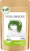 Spirulinapulver bio 500 g Algenpulver für Heavy Metal Detox Smoothie