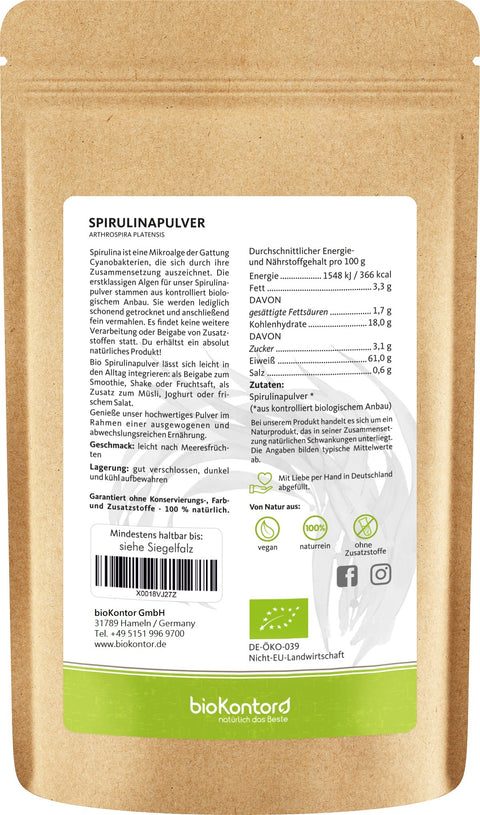 Spirulinapulver BIO