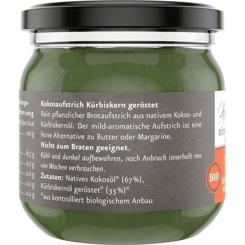 Kürbiskern Kokos Aufstrich BIO 160 g