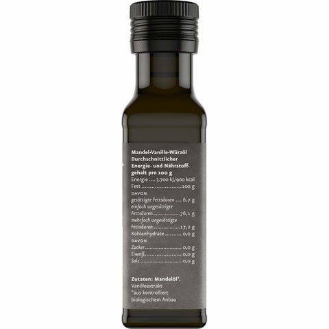 Mandel-Vanille Würzöl BIO 100 ml