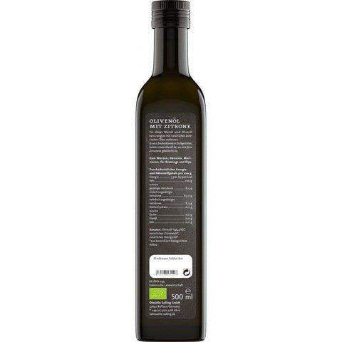 Olive-Zitrone Würzöl BIO