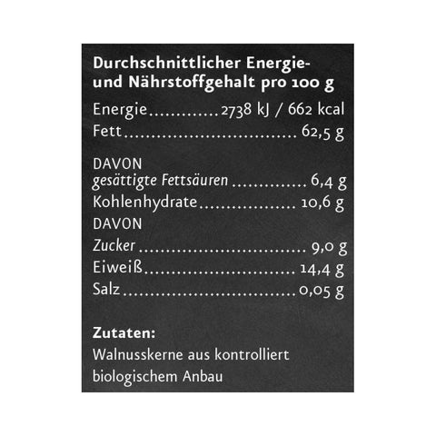 Walnusskerne BIO 230 g - Ölmühle Solling